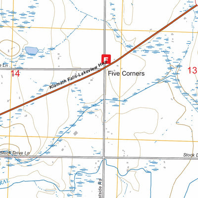 Lakeview Airport, OR FSTopo Preview 2