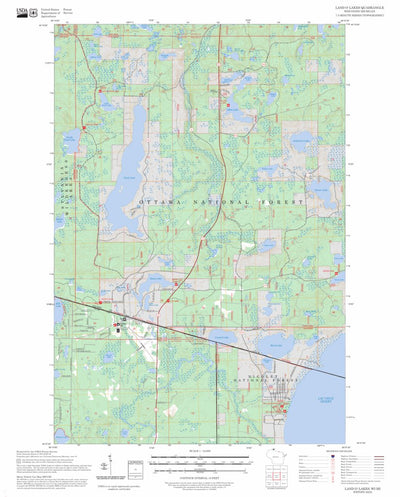 Land O' Lakes, WI-MI FSTopo Preview 1