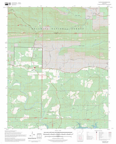 Langley, AR FSTopo Preview 1