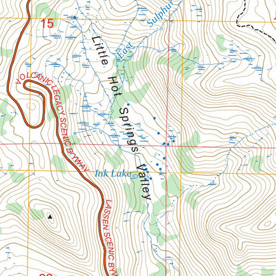 Lassen Peak, CA FSTopo Preview 3