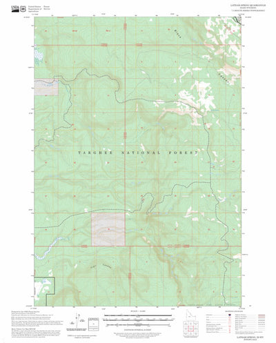 Latham Spring, ID-MT FSTopo Preview 1
