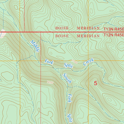 Latham Spring, ID-MT FSTopo Preview 3