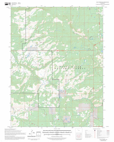 Lava Creek, CO FSTopo Preview 1
