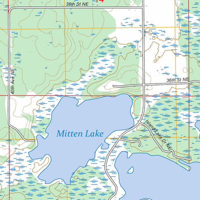 Laura Lake, MN FSTopo Preview 2