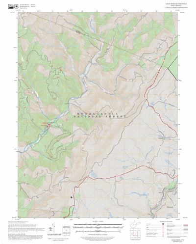 Lead Mine, WV FSTopo Preview 1