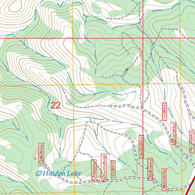 Le Fevre Ridge, AZ FSTopo Preview 3