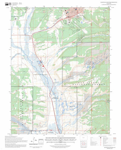 Leadville South, CO FSTopo Preview 1