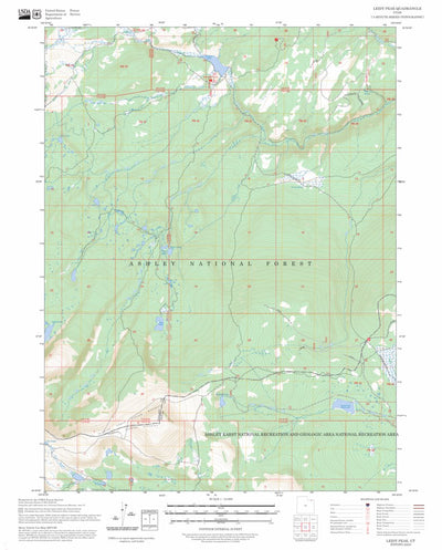 Leidy Peak, UT FSTopo Preview 1
