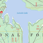 Lemolo Lake, OR FSTopo Preview 2