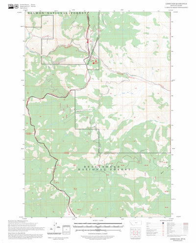 Lemhi Pass, MT-ID FSTopo Preview 1
