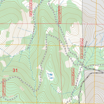 Letterbox Hill, CA FSTopo Preview 3