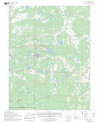 Leon Peak, CO FSTopo Preview 1