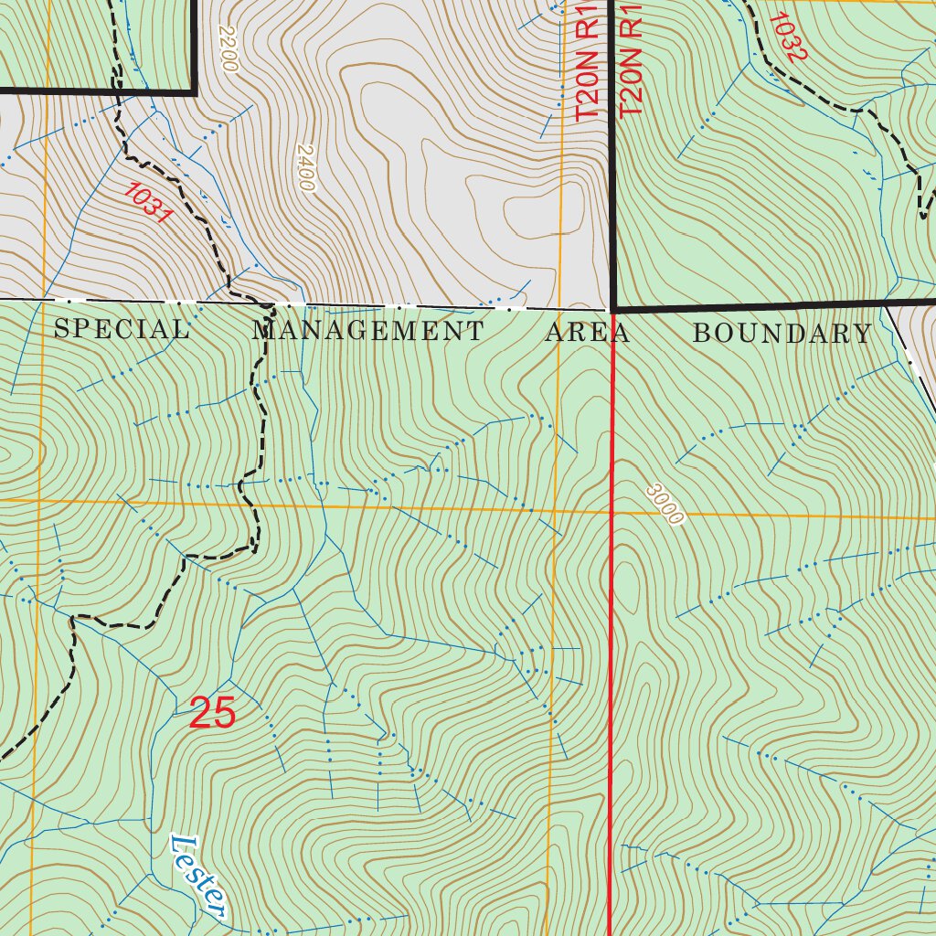 Lester Location Map Lester, WA FSTopo Map by US Forest Service - Topo | Avenza Maps