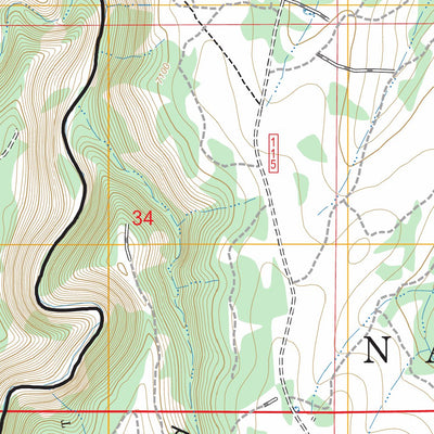 Leonard Canyon, AZ FSTopo Preview 2