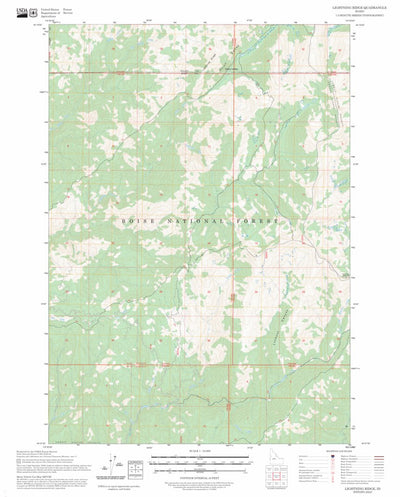 Lightning Ridge, ID FSTopo Preview 1