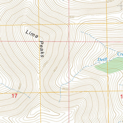 Lima Peaks, MT FSTopo Preview 3