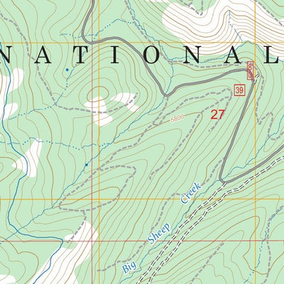 Lick Creek, OR FSTopo Preview 2