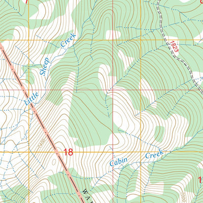 Lick Creek, OR FSTopo Preview 3