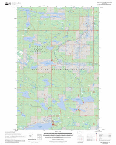Lima Mountain, MN FSTopo Preview 1