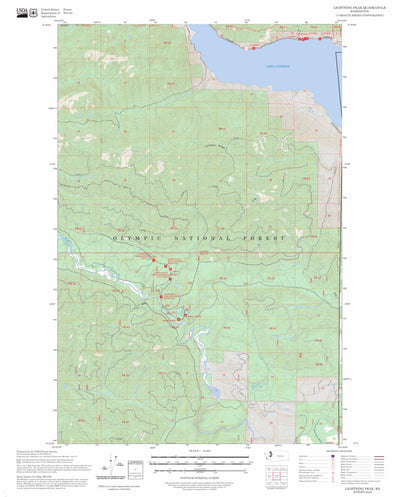 Lightning Peak, WA FSTopo Preview 1