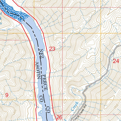 Limekiln Rapids, ID-WA FSTopo Preview 3
