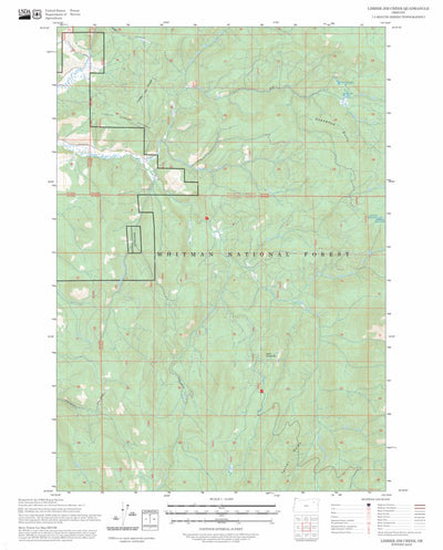 Limber Jim Creek, OR FSTopo Preview 1