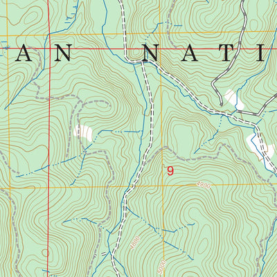Limber Jim Creek, OR FSTopo Preview 2