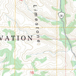 Limestone Canyon North, AZ FSTopo Preview 2