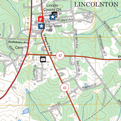 Lincolnton, GA-SC FSTopo Preview 3