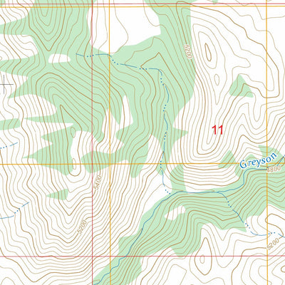 Lippert Gulch, MT FSTopo Preview 3