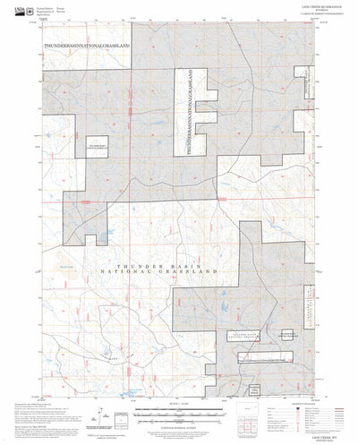 Lion Creek, WY FSTopo Preview 1