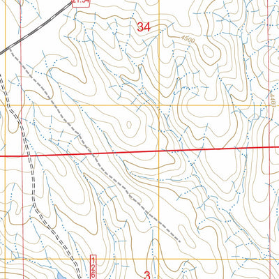 Lion Creek, WY FSTopo Preview 3