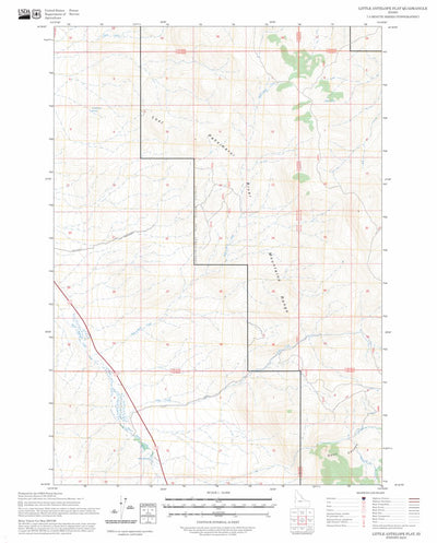 Little Antelope Flat, ID FSTopo Preview 1