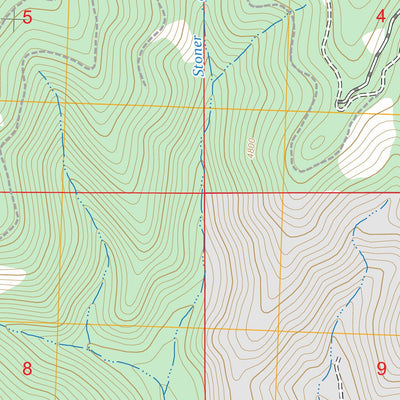 Lion Mountain, MT FSTopo Preview 3