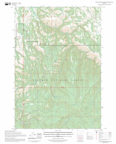 Little Beaver Creek, OR FSTopo Preview 1