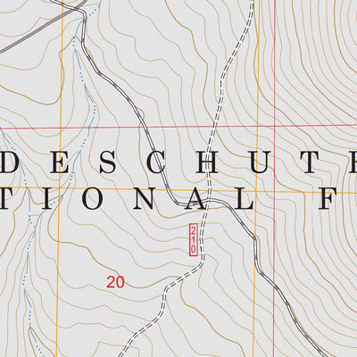 Little Akawa Butte, OR FSTopo Preview 2