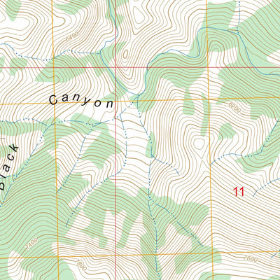 Little Goose Peak, WY FSTopo Preview 3