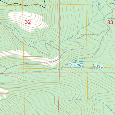 Little Baldy Mountain, OR FSTopo Preview 2