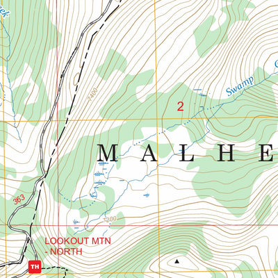 Little Baldy Mountain, OR FSTopo Preview 3