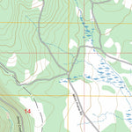 Little Chinquapin Mountain, OR FSTopo Preview 2