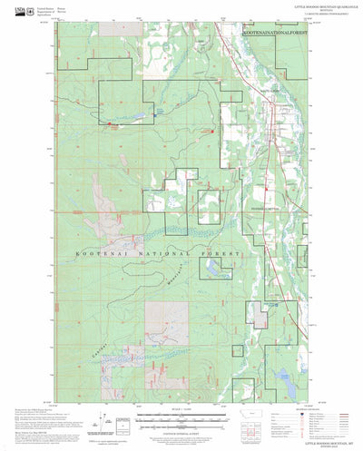 Little Hoodoo Mountain, MT FSTopo Preview 1