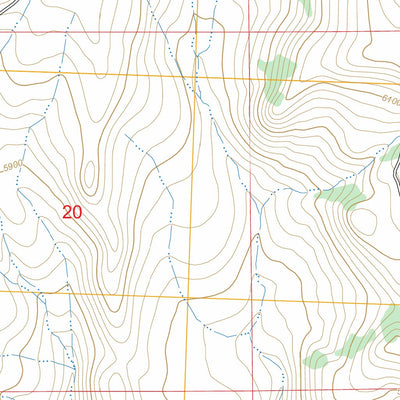 Little Hat Mountain, CA-NV FSTopo Preview 2