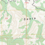 Little Pine Mountain, CA FSTopo Preview 3