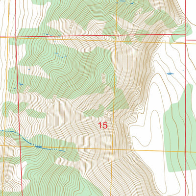 Little Honey Creek, OR FSTopo Preview 3