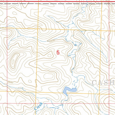 Little Nasty Creek, SD FSTopo Preview 3