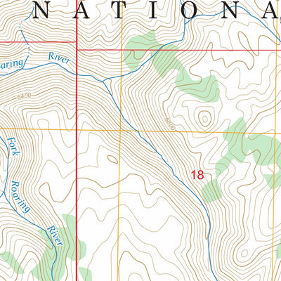 Little Trinity Lake, ID FSTopo Preview 2