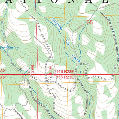 Little Summit Prairie, OR FSTopo Preview 2