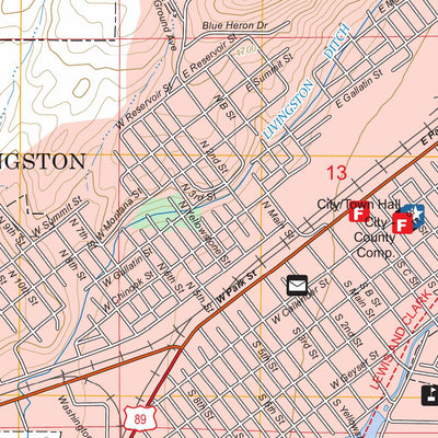 Livingston, MT FSTopo Preview 3