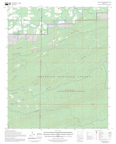 Little Texas, AR FSTopo Preview 1