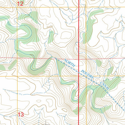 Livermore Mountain, CO FSTopo Preview 3